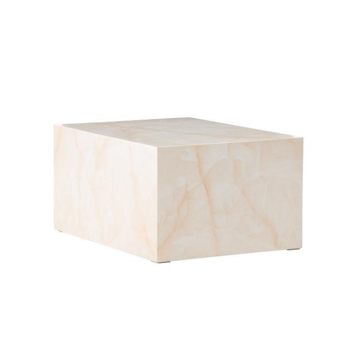 Paris Prix Table Basse Design  York  80cm Jaune Clair