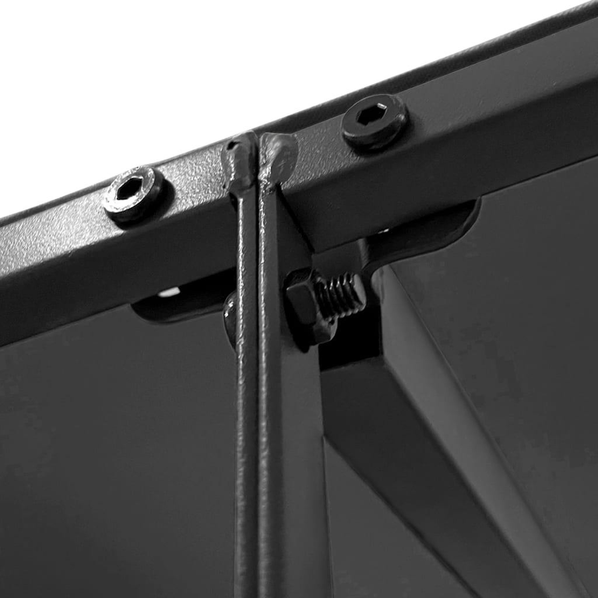 Voir la diapositive 5 : VIDAXL Auvent anthracite 2x2,3 m 180 g/m^2 tissu et acier