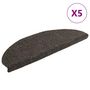 Voir la diapositive 2 : VIDAXL Tapis d'escalier autocollants 5 pcs anthracite 65x21x4 cm