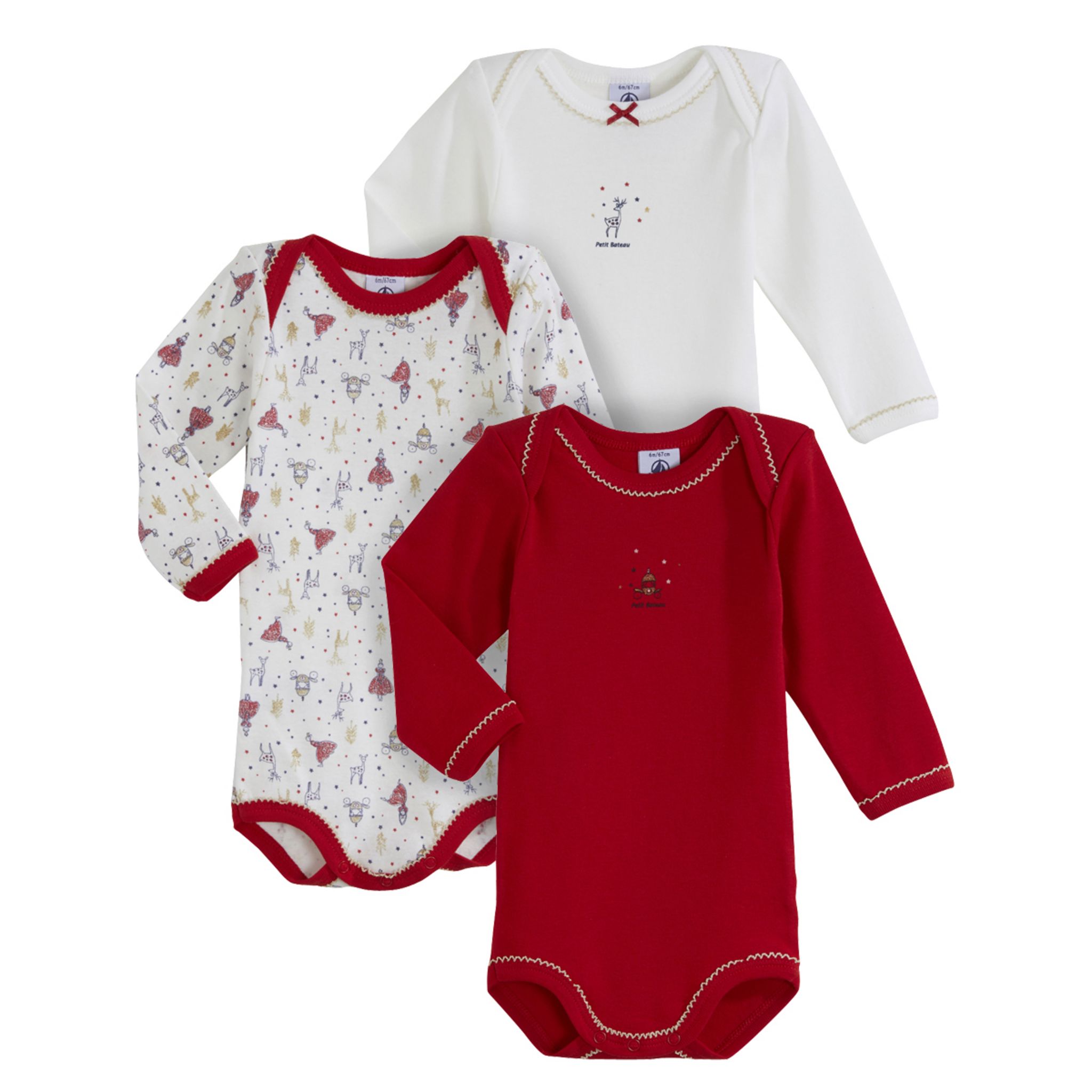 Body Bébé Petit Bateau Jambes Longues - En Laine Et Coton, Confortable Et Chaud, Pour Nouveau-né Et Nourrisson - 4