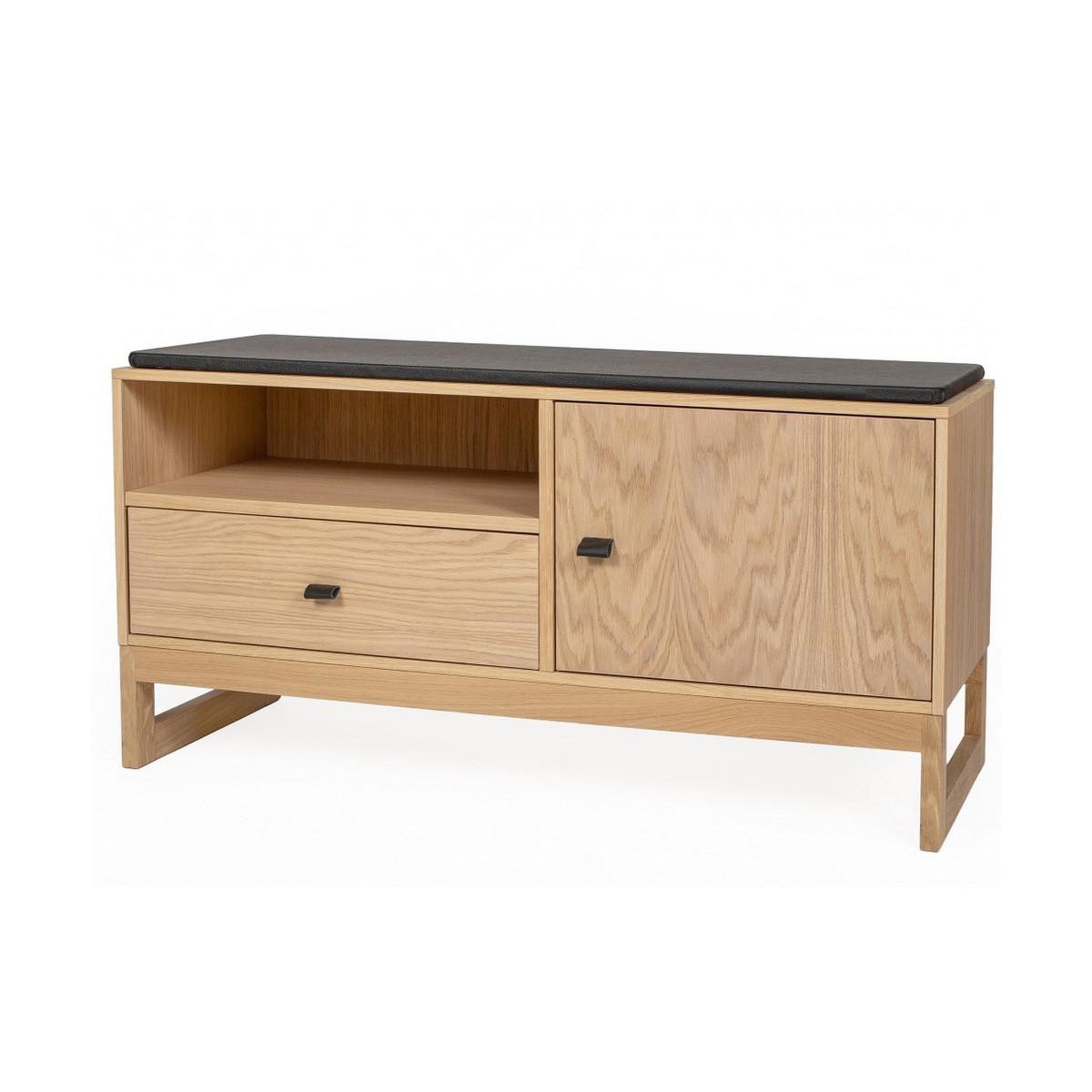 Paris Prix Banc d'entrée design en bois  slussen  100cm naturel