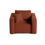 Voir la diapositive 6 : BEST MOBILIER Topaze - fauteuil - en velours texturé