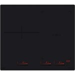 Airlux Table de cuisson induction 60cm 3 feux 7400w noir - atif63bkm