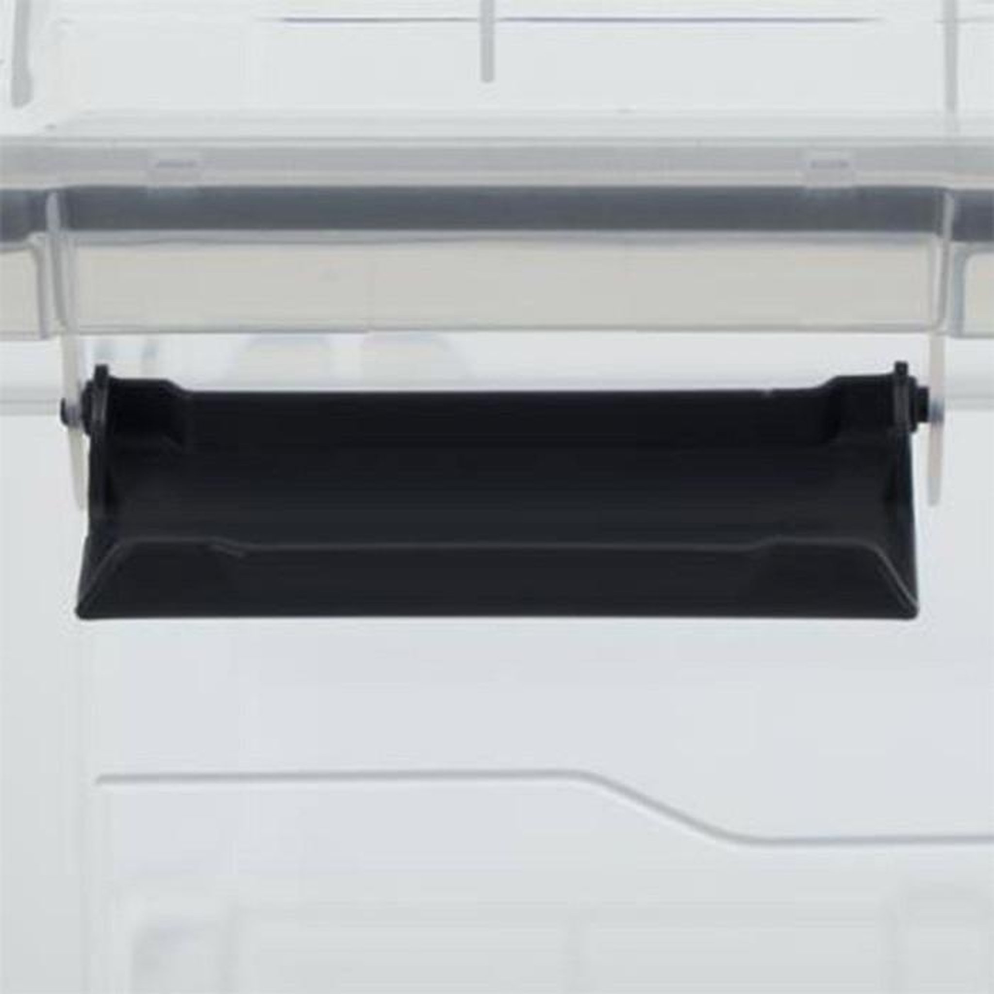 Voir la diapositive 3 : FIVE Boîte de rangement à clips  protect  18l transparent
