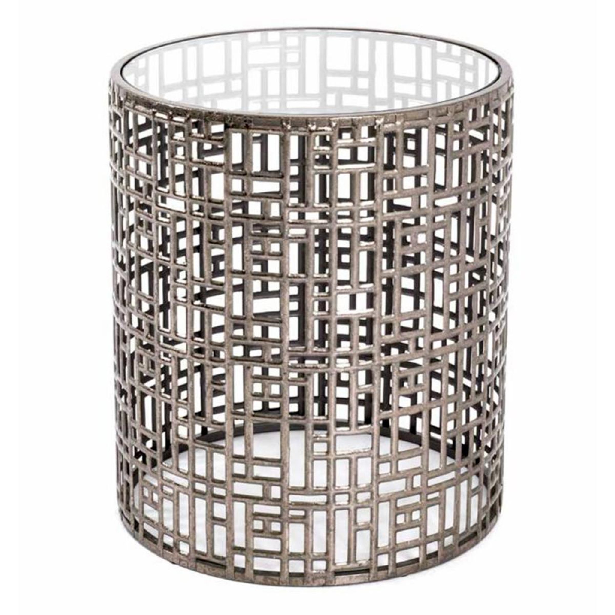 Paris Prix Table d'Appoint Design  Antiqua  45cm Bronze