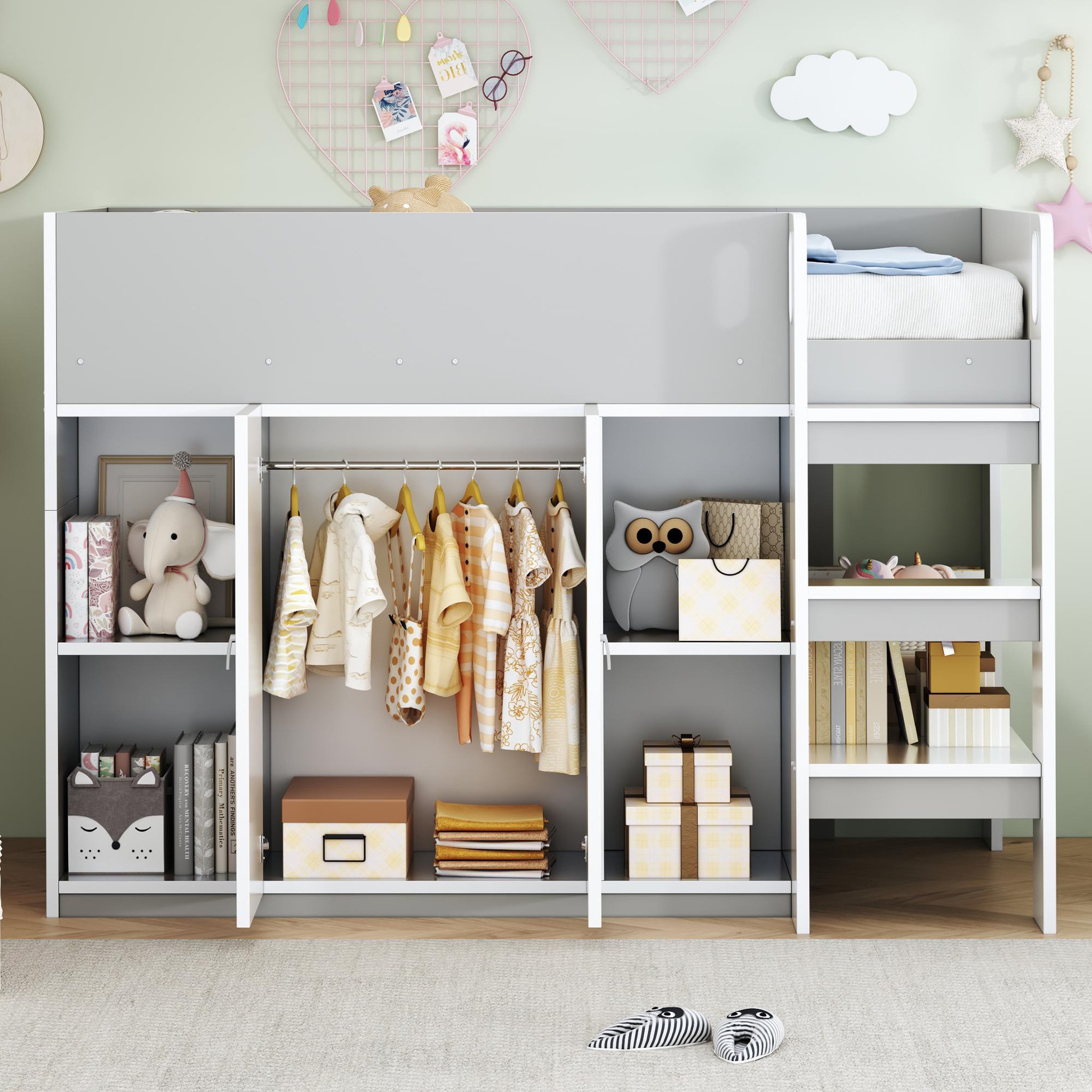 Voir la diapositive 5 : MERAX Lit mezzanine enfant