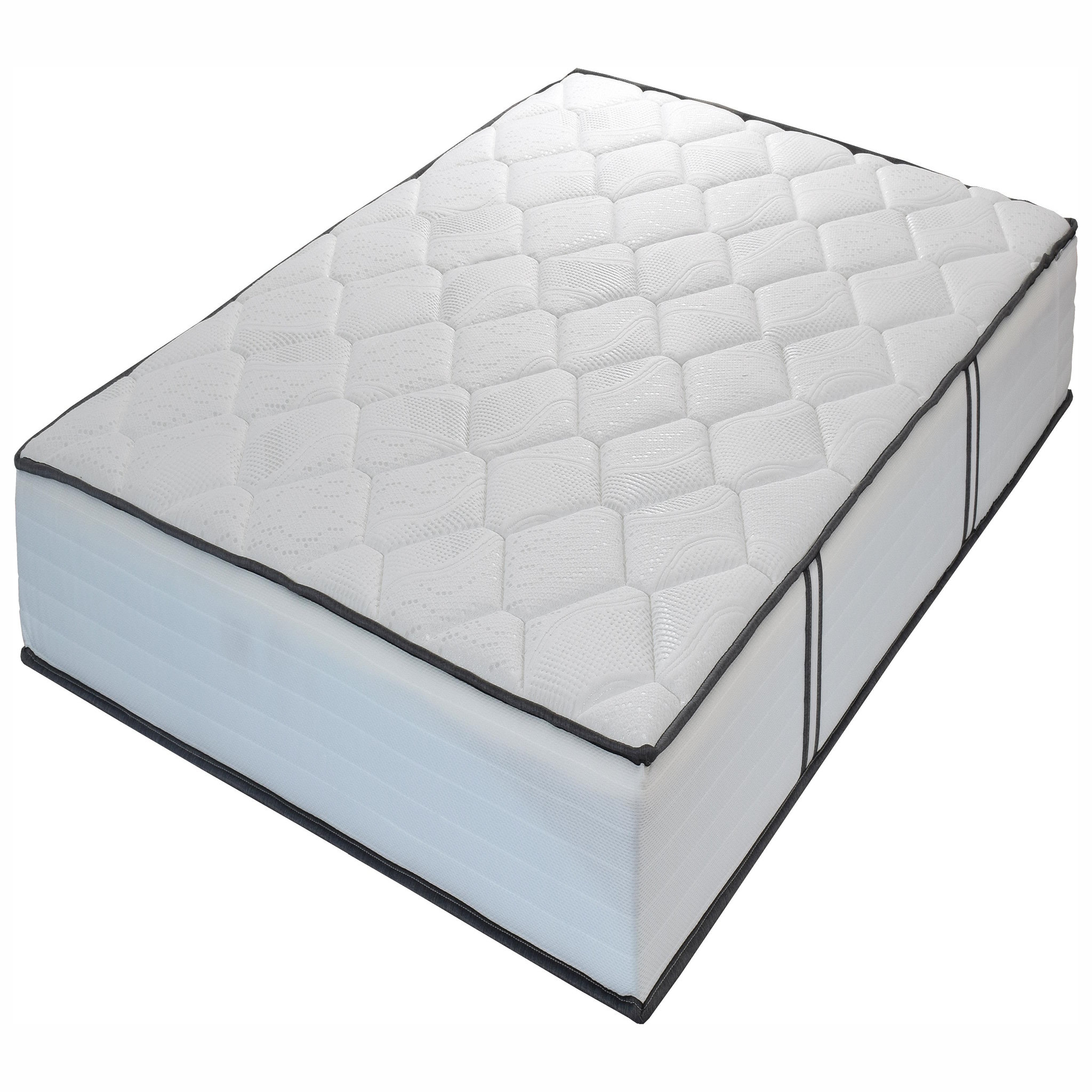 Voir la diapositive 1 : CROWN BEDDING Matelas mousse 90x190 cm ELDA 
