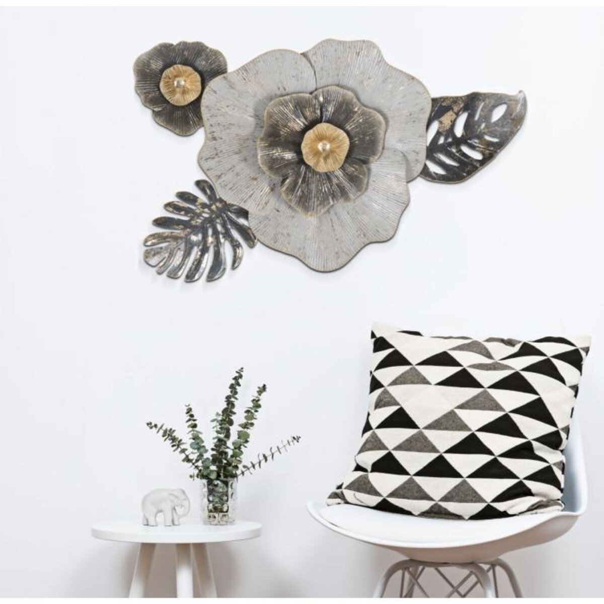 Paris Prix Décoration Murale en Métal  Edy  74cm Multicolore