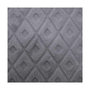 Voir la diapositive 3 : ATMOSPHERA Plaid Imprimé  Losange 3D  125x150cm Gris