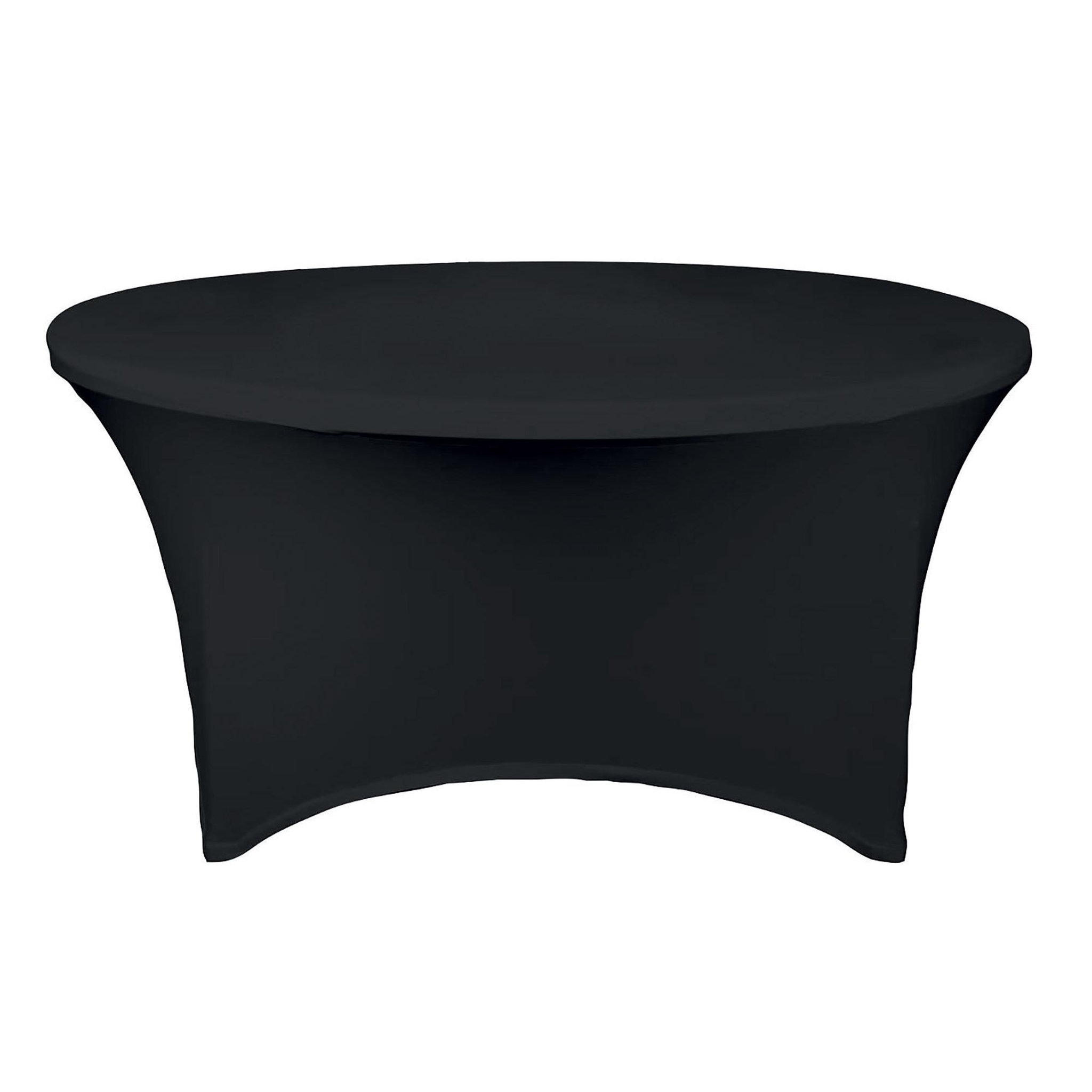 WERKAPRO Housse de table ronde noire - werka pro