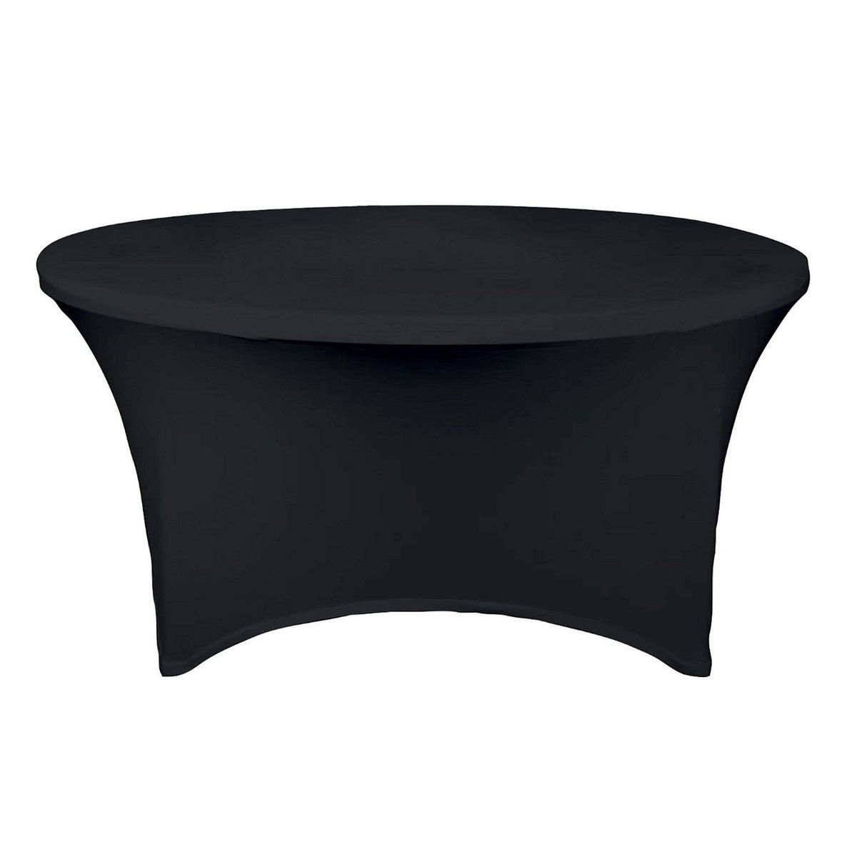 WERKAPRO Housse de table ronde noire - WERKA PRO