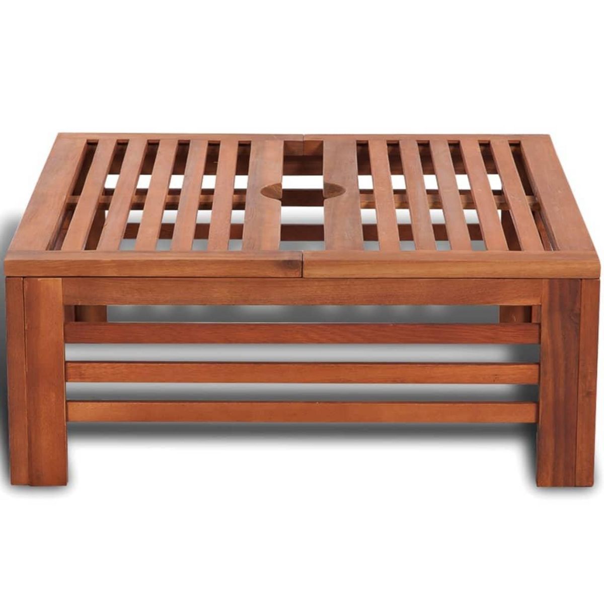 VIDAXL Couverture de support de parasol en bois