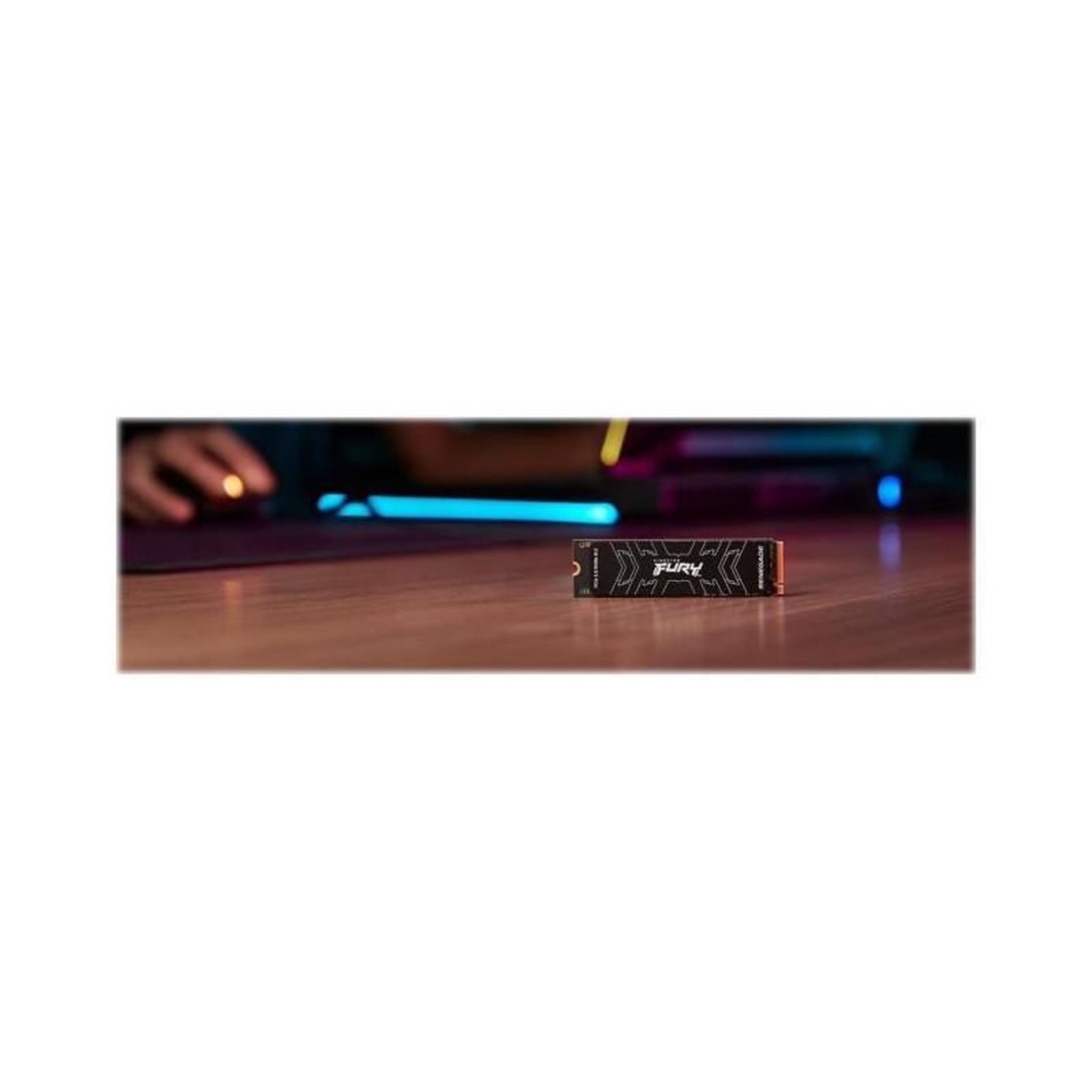 Voir la diapositive 4 : Kingston KINGSTON - SSD Interne - FURY Renegade - 1To - M.2 NVMe (SFYRS/1000G)