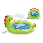 INTEX Piscine Enfant & Fontaine  Dinosaure  119cm Vert