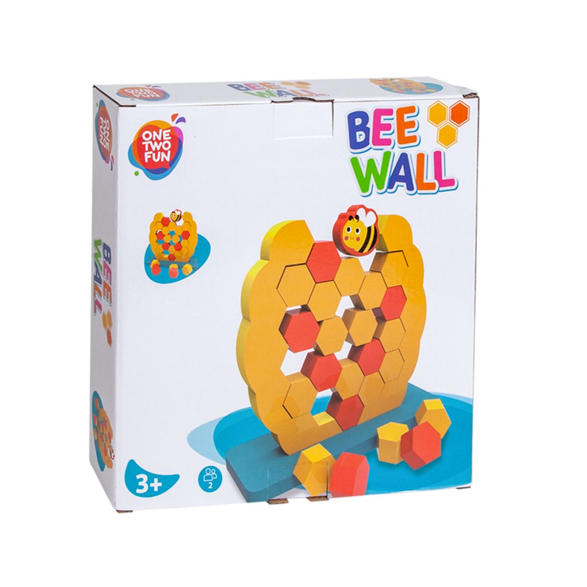 One Two Fun Bee wall - Jeu en bois sauve l'abeille