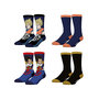 Voir la diapositive 1 : FREEGUN Lot de 4 paires de chaussette homme Dragon Ball Z