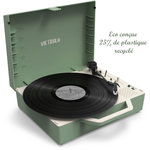 VICTROLA Platine vinyle RE-SPIN Eco Concue Vert