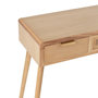 Voir la diapositive 6 : Paris Prix Console 3 Tiroirs en Bois  Nivelo  110cm Naturel