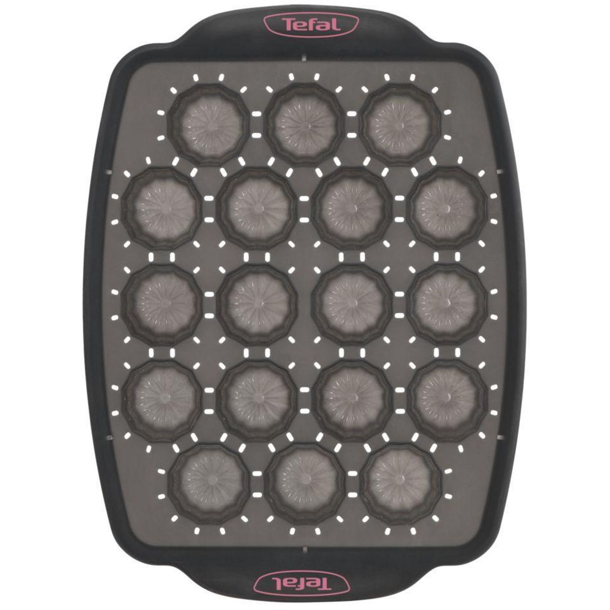 TEFAL Moule 18 mini cannelés CRISPYBAKE silicone