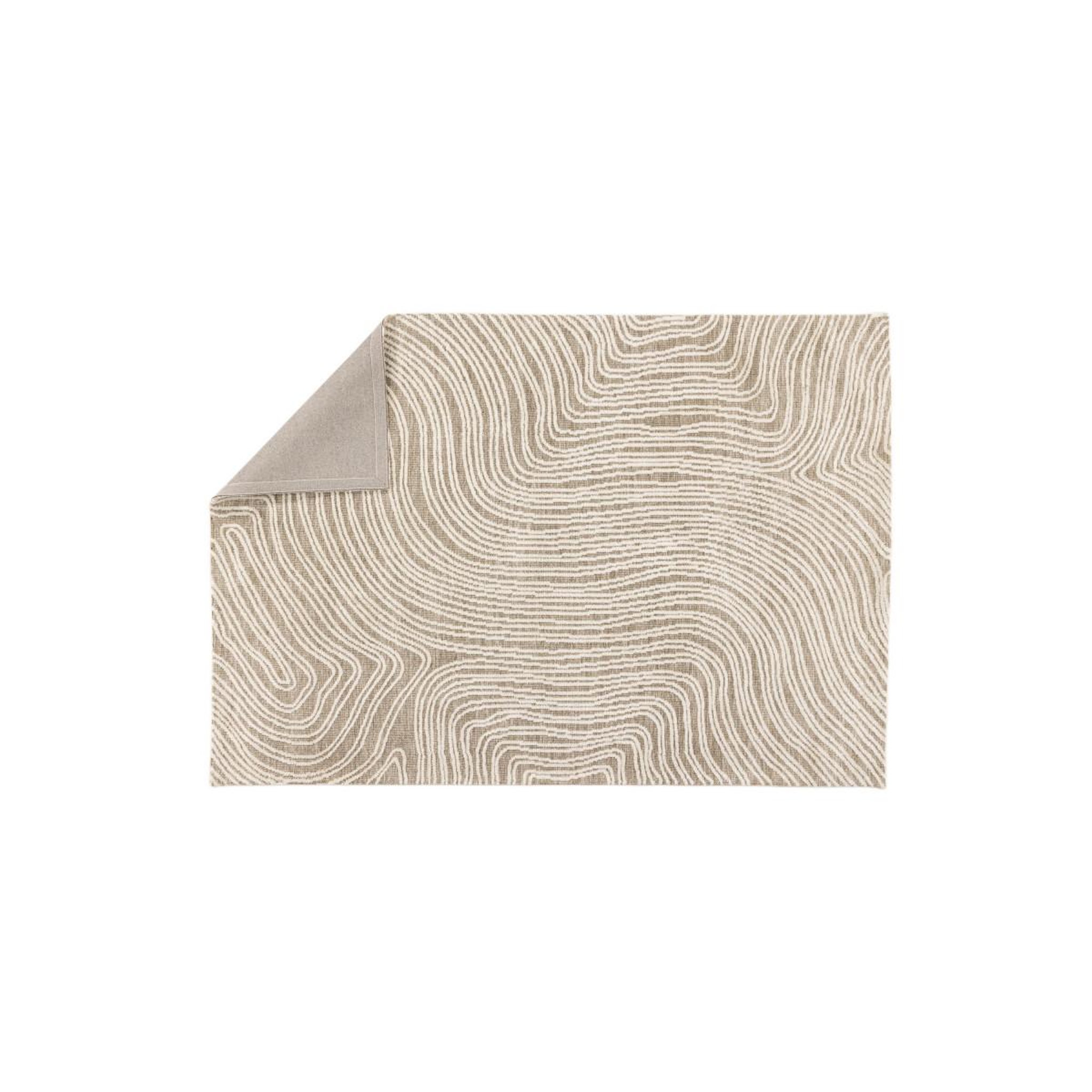 Voir la diapositive 2 : Paris Prix Tapis déco  melle  295x395cm beige
