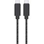 Voir la diapositive 3 : ADEQWAT Câble USB C vers USB-C 2M 100W Noir