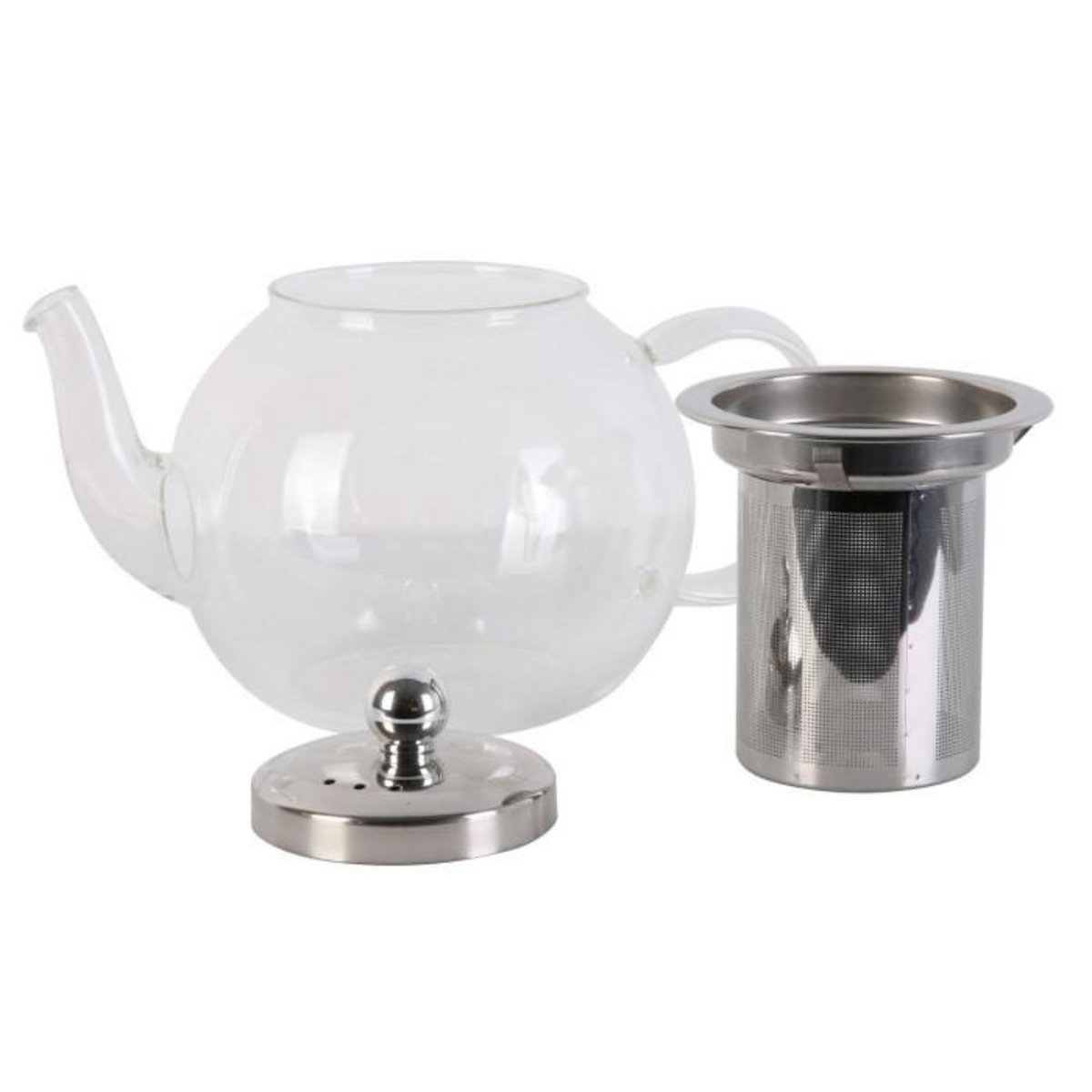 Paris Prix Théière en Verre  Infuseur  700ml Transparent