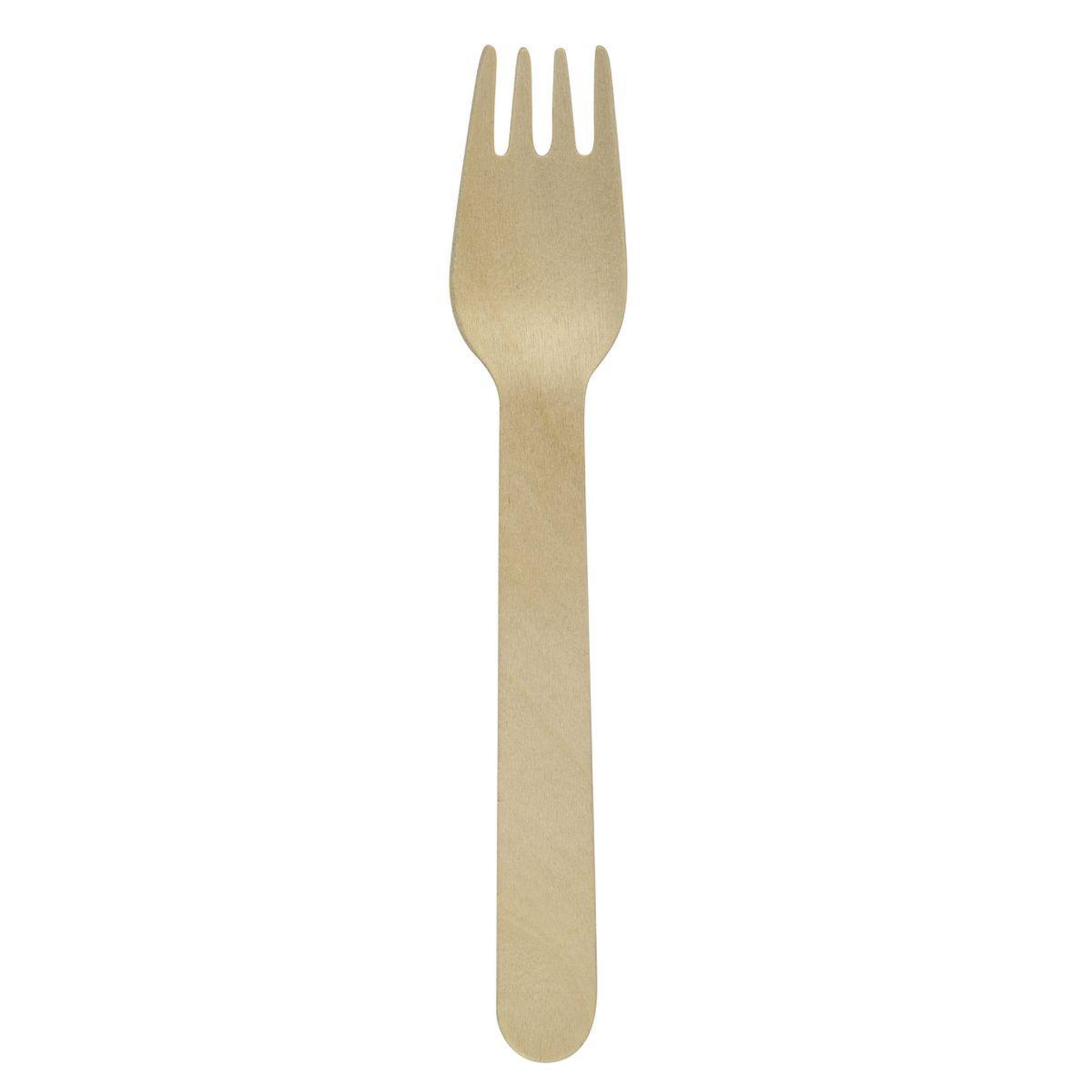 Voir la diapositive 4 : Fackelmann Lot de 30 fourchettes en bois jetables 16 cm fackelmann move
