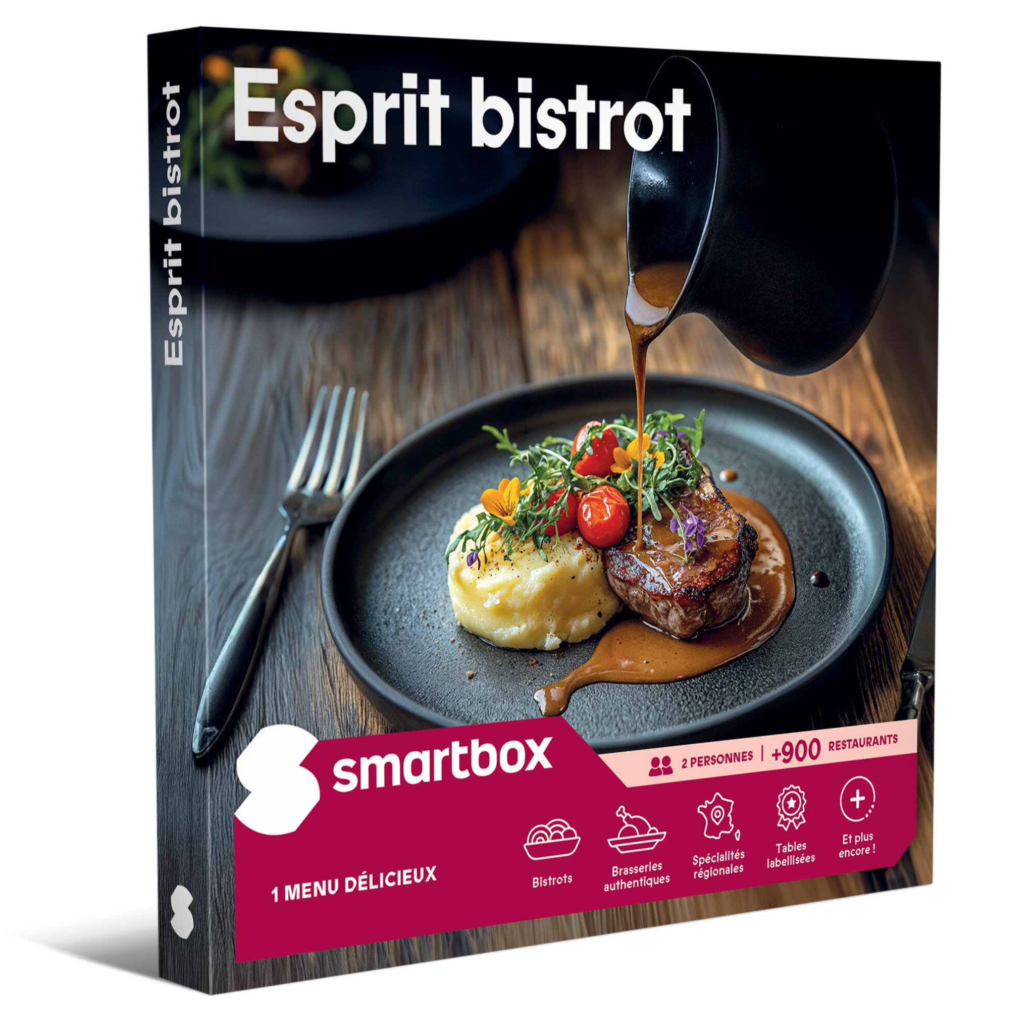 Smartbox Esprit bistrot - coffret cadeau gastronomie