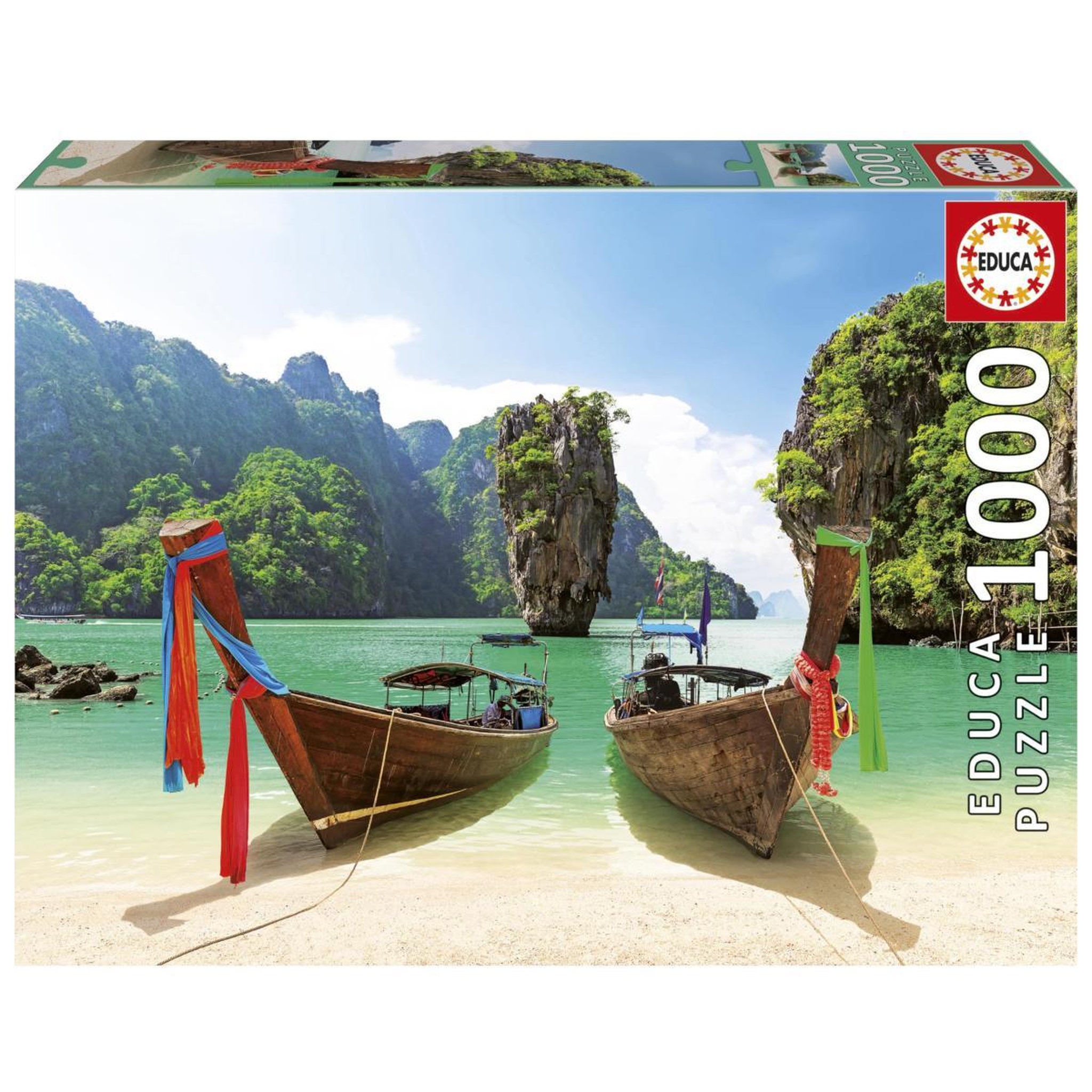 EDUCA Puzzle 1000 p - Ile de James Bond