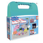 EDUCA 4 puzzles progressifs peppa pig