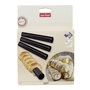 Voir la diapositive 6 : ZENKER Lot de 4 moules à gâteau en tube 13 x 2,5 cm Zenker