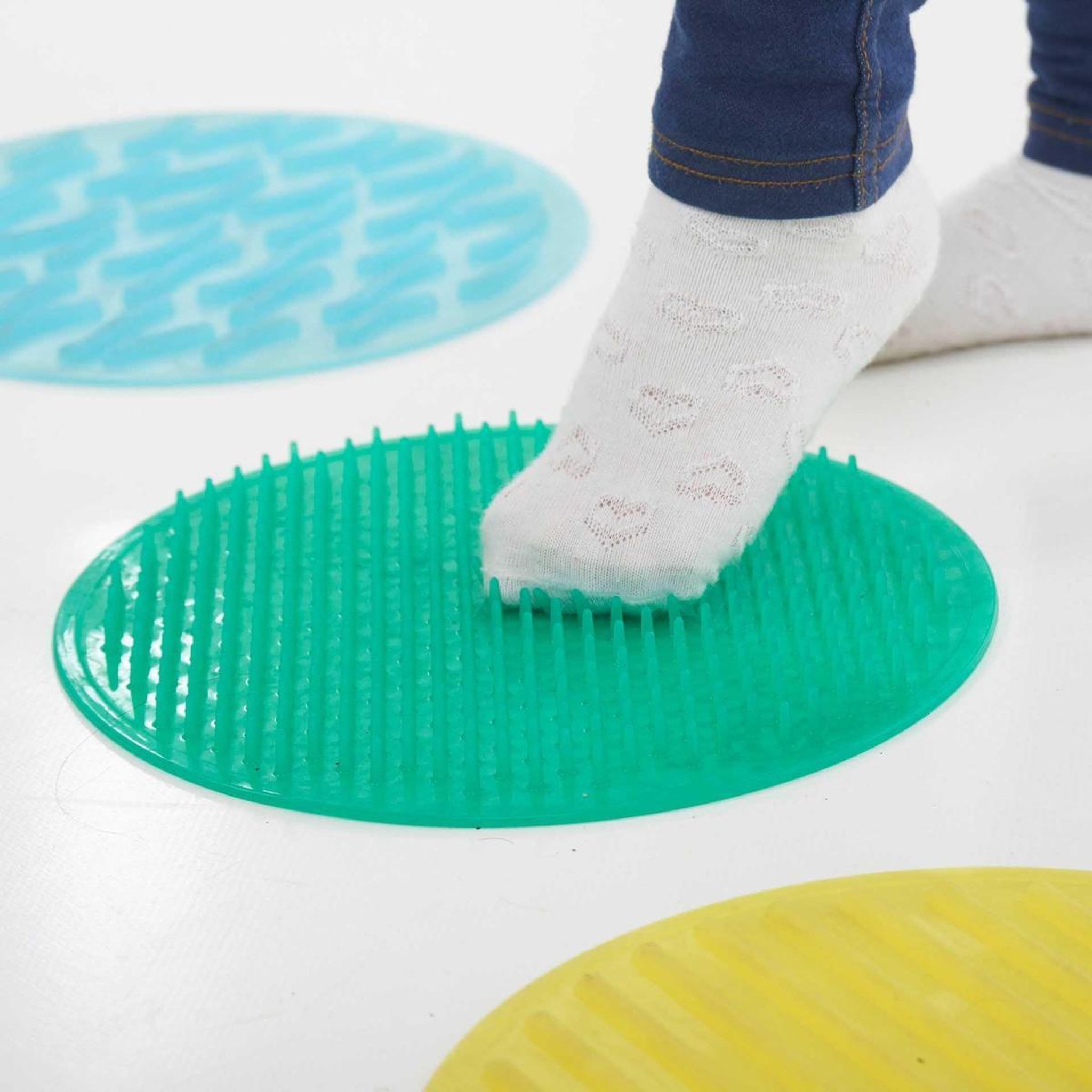 Voir la diapositive 2 : TICKIT Ensemble de cercles sensoriels silishapes®