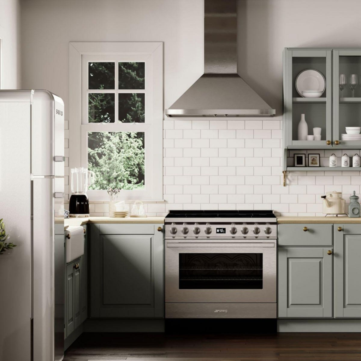 SMEG Piano de cuisson induction CPF9IPX