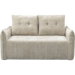 Habitat et Jardin Canapé droit en tissu texturé  Silvano  - 3 places - Beige