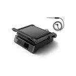 Philips Grille-viande 7000 Series HD6307/70 noir sonde de cuisson, plaques amovibles, à poser, 40x40 cm