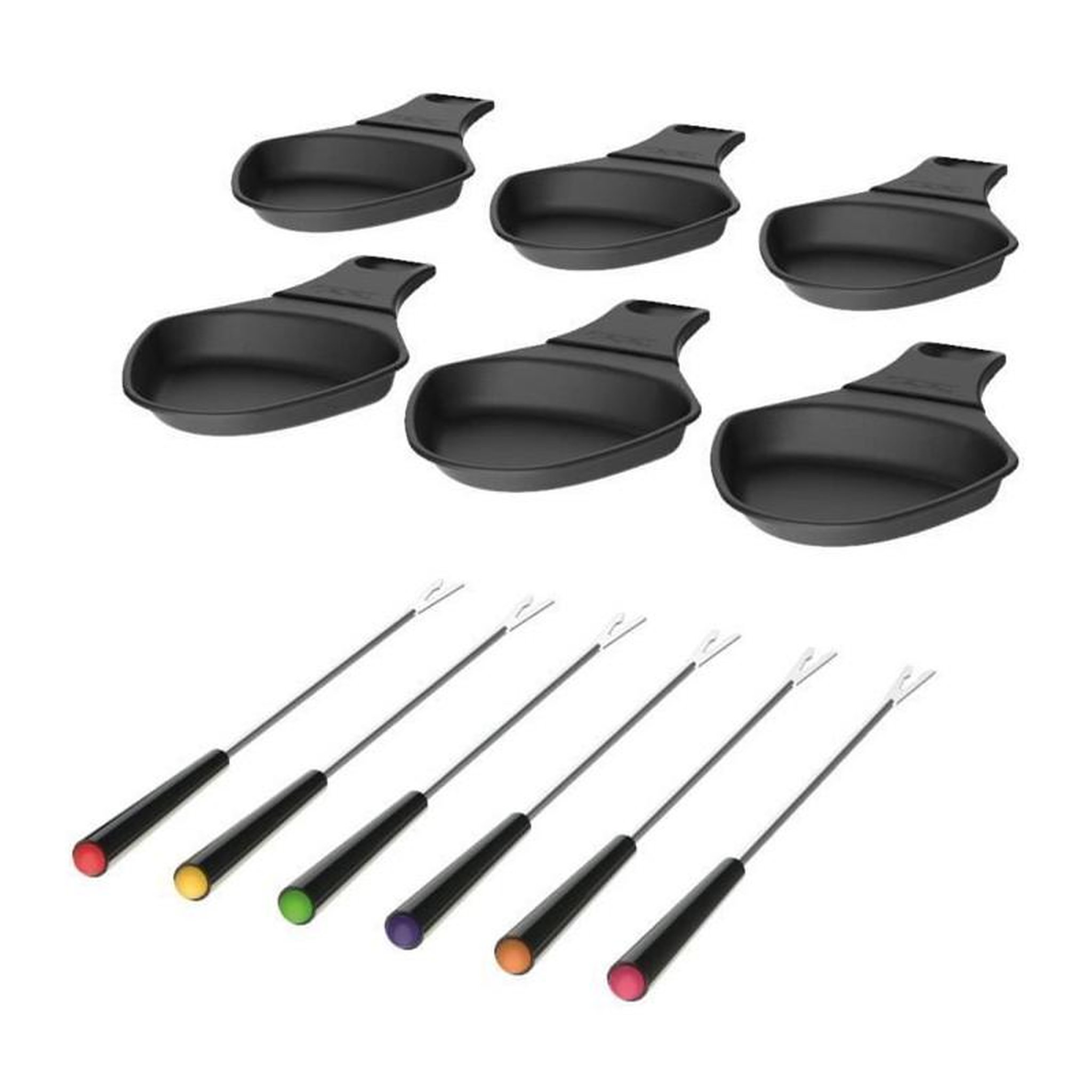 Voir la diapositive 5 : TEFAL Appareil à raclette 6 personnes 850w - RE12C812
