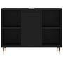 Voir la diapositive 6 : VIDAXL Armoire de salle de bain noir 80x33x60 cm bois d ingénierie