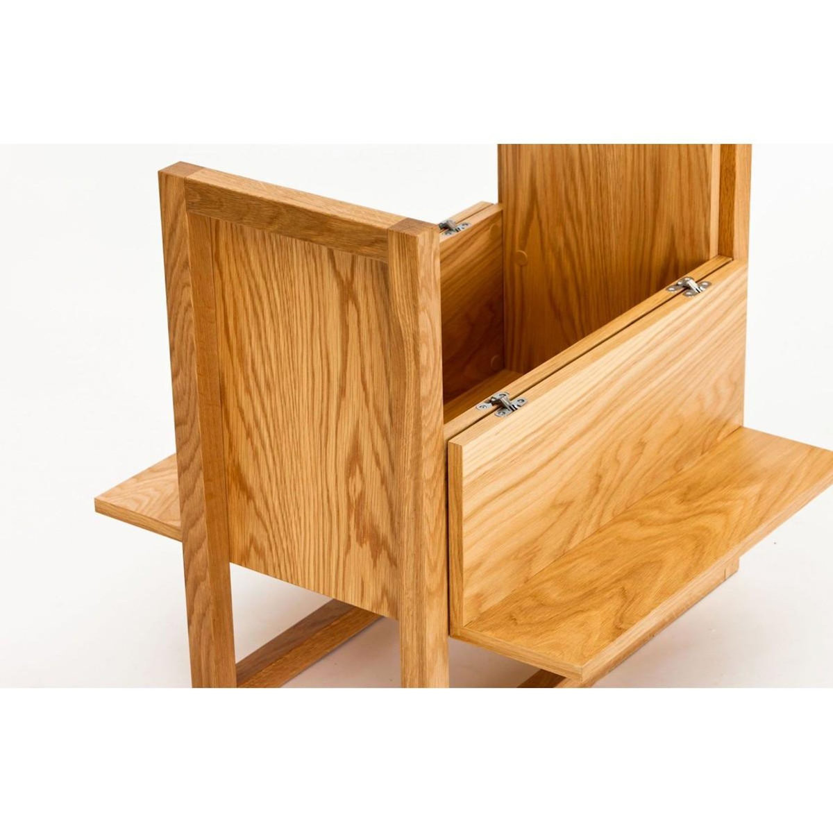 Paris Prix Mini Bar Design  NewEst  60cm Chêne