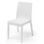Voir la diapositive 4 : ARETA Lot de 4 chaises et de 2 fauteuils de jardin - Blanc - URANO