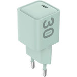 ESSENTIEL B Chargeur USB-C 30W vert métallisé