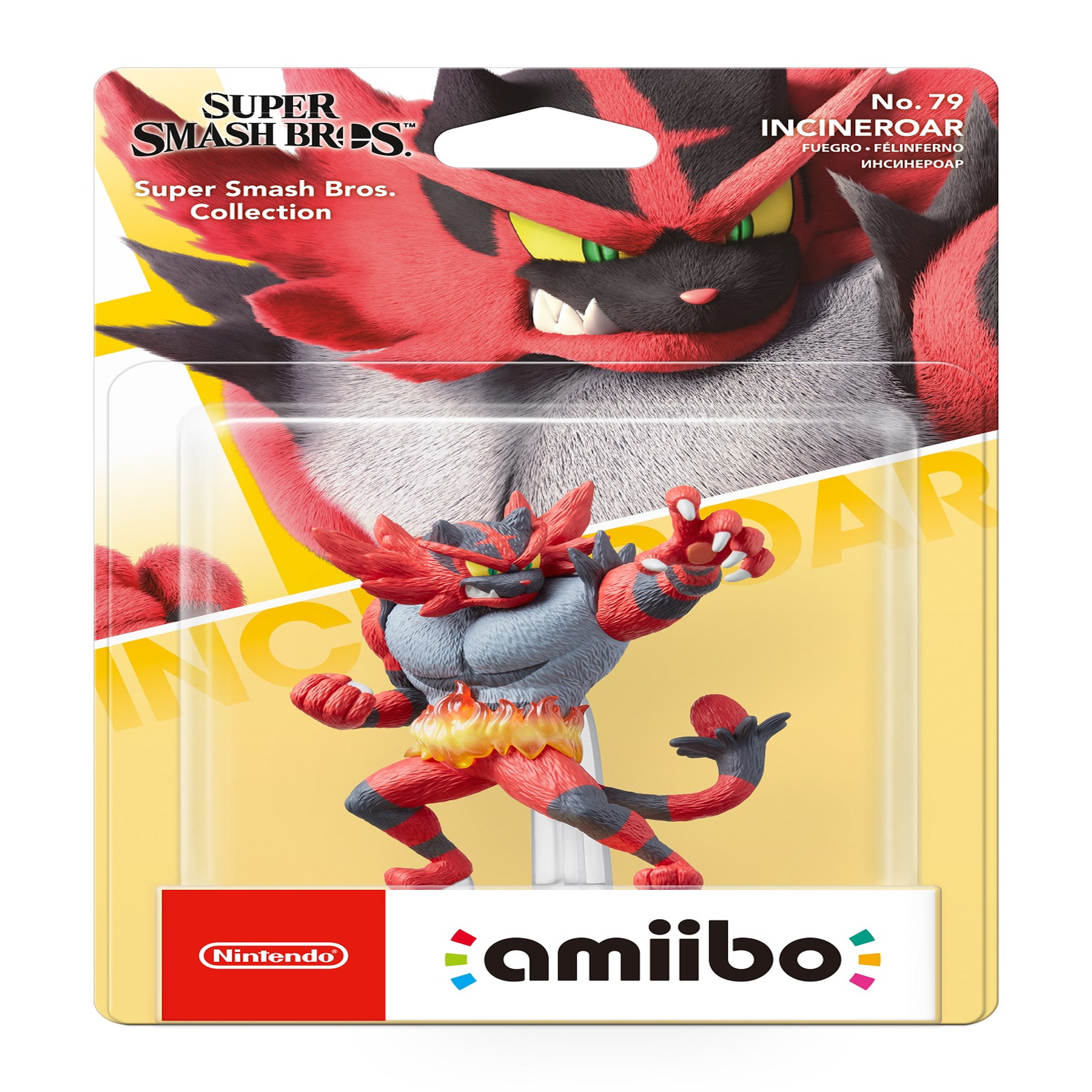 Voir la diapositive 2 : NINTENDO Figurine Amiibo Félinferno N°79