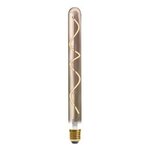 ATMOSPHERA Ampoule Led Torsadée Fumée  Tube  30cm Ambre