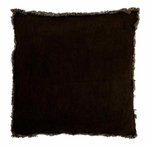 Paris Prix Coussin Déco  Franges Velours  45x45cm Vert