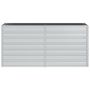 Voir la diapositive 4 : VIDAXL Lit sureleve de jardin 160x40x77 cm Acier galvanise Argente