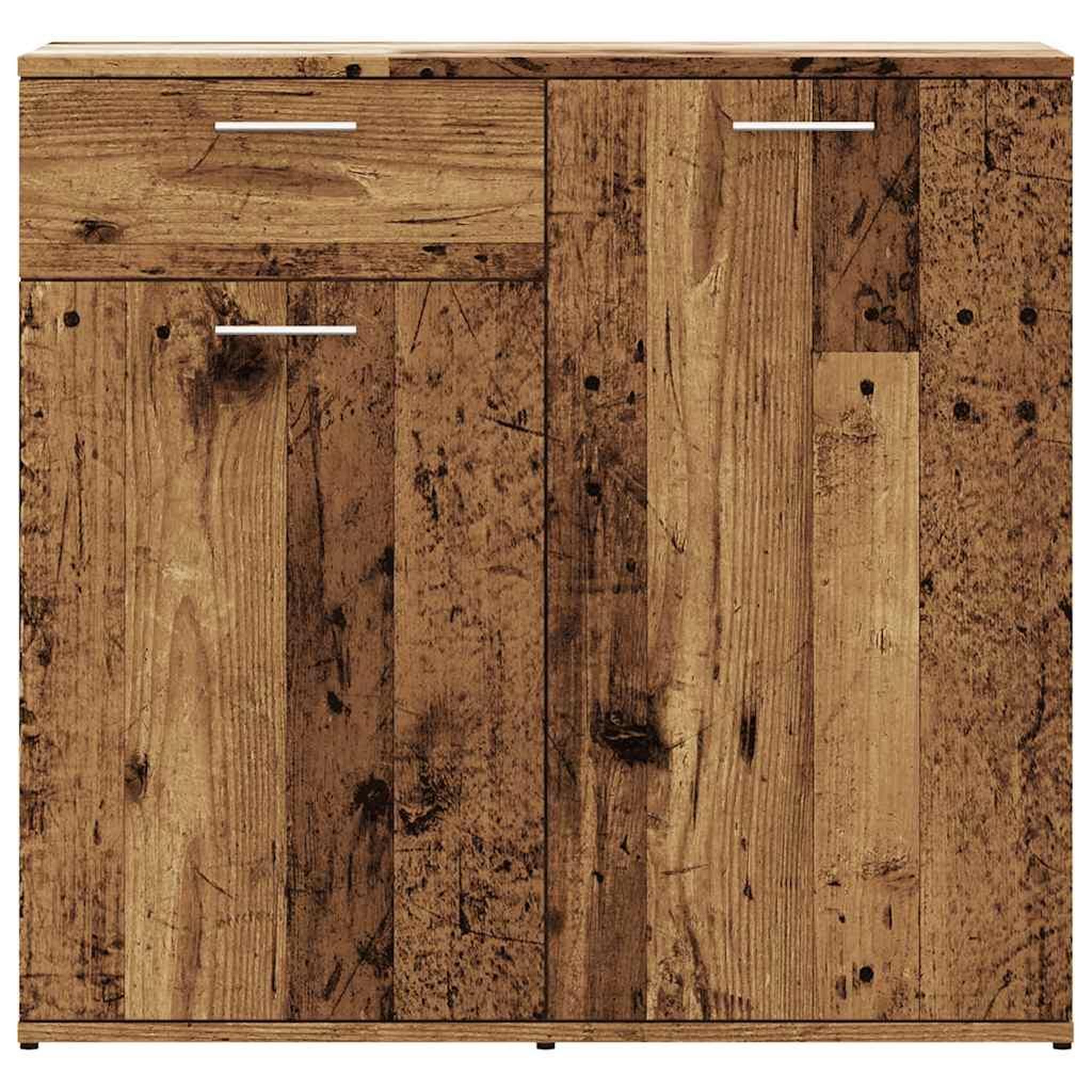 Voir la diapositive 4 : VIDAXL Buffet vieux bois 80x36x75 cm bois d'ingenierie
