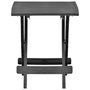Voir la diapositive 2 : VIDAXL Table pliable de jardin anthracite 45x43x50 cm plastique