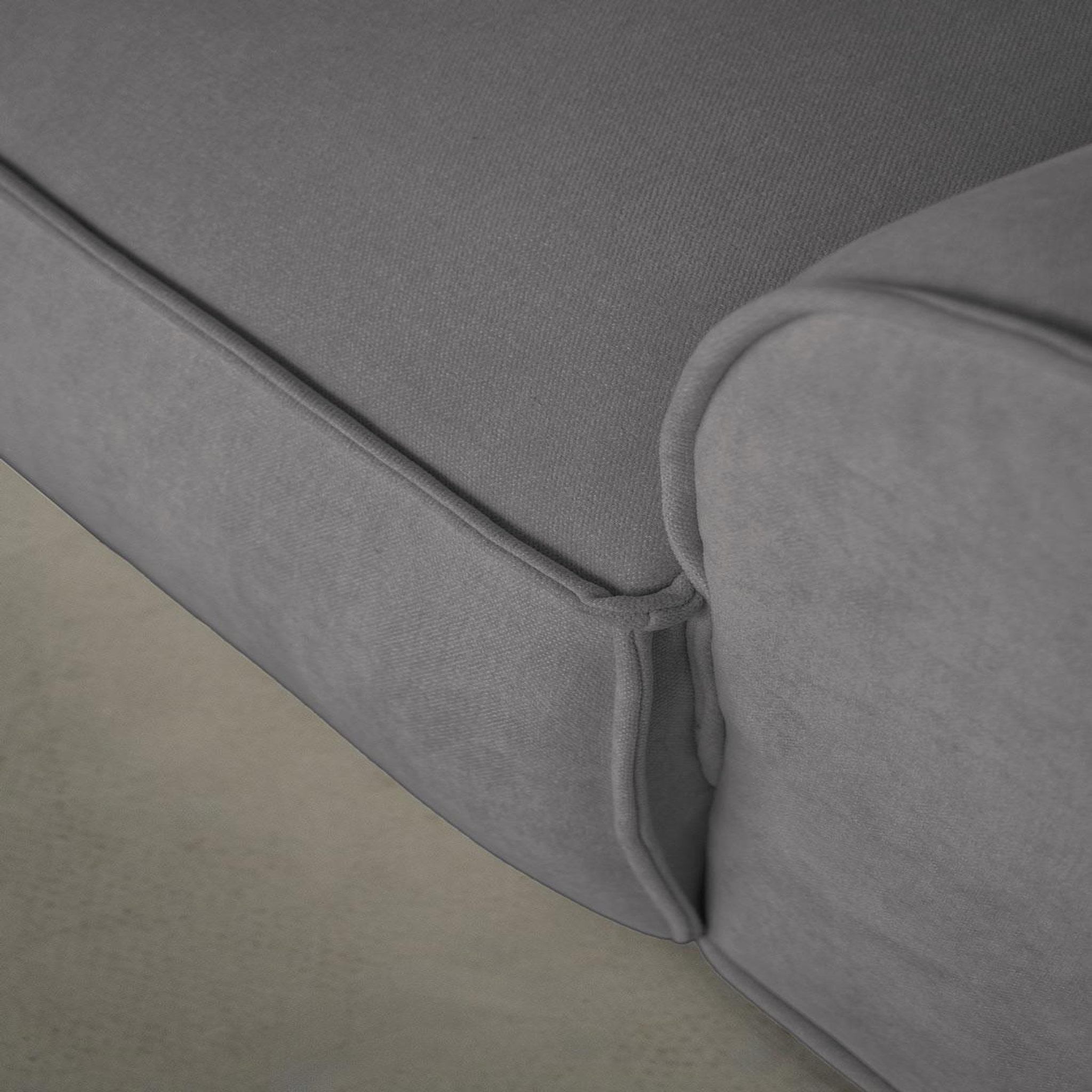 Voir la diapositive 4 : BEST MOBILIER Felix - module d'assise droit en tissu texturé