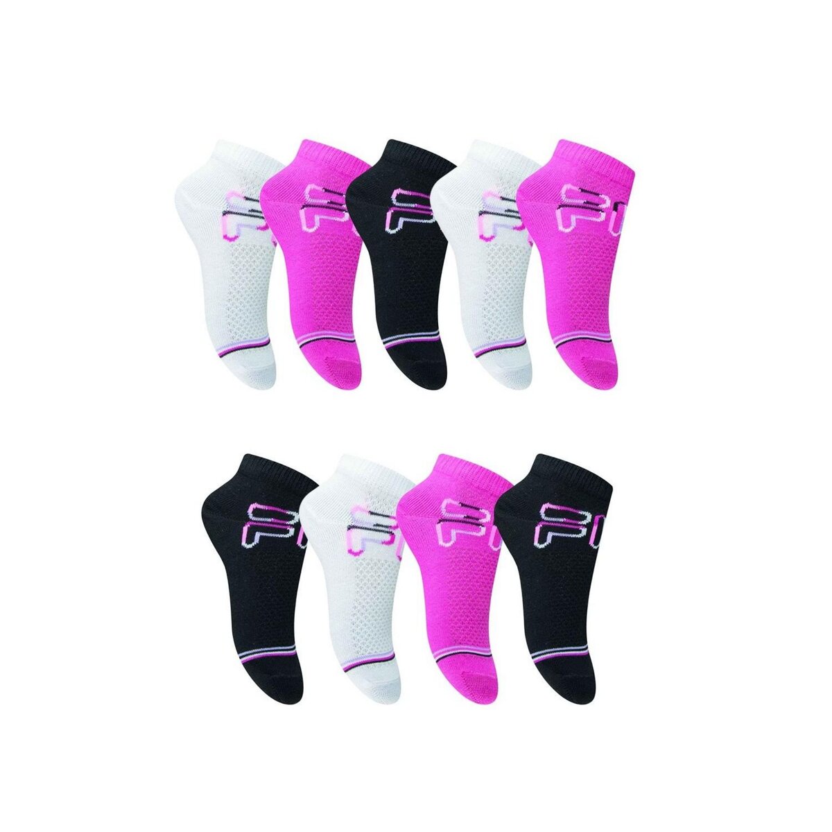 FILA Lot de 6 Paires de Chaussettes Socquettes fille F8245 pas