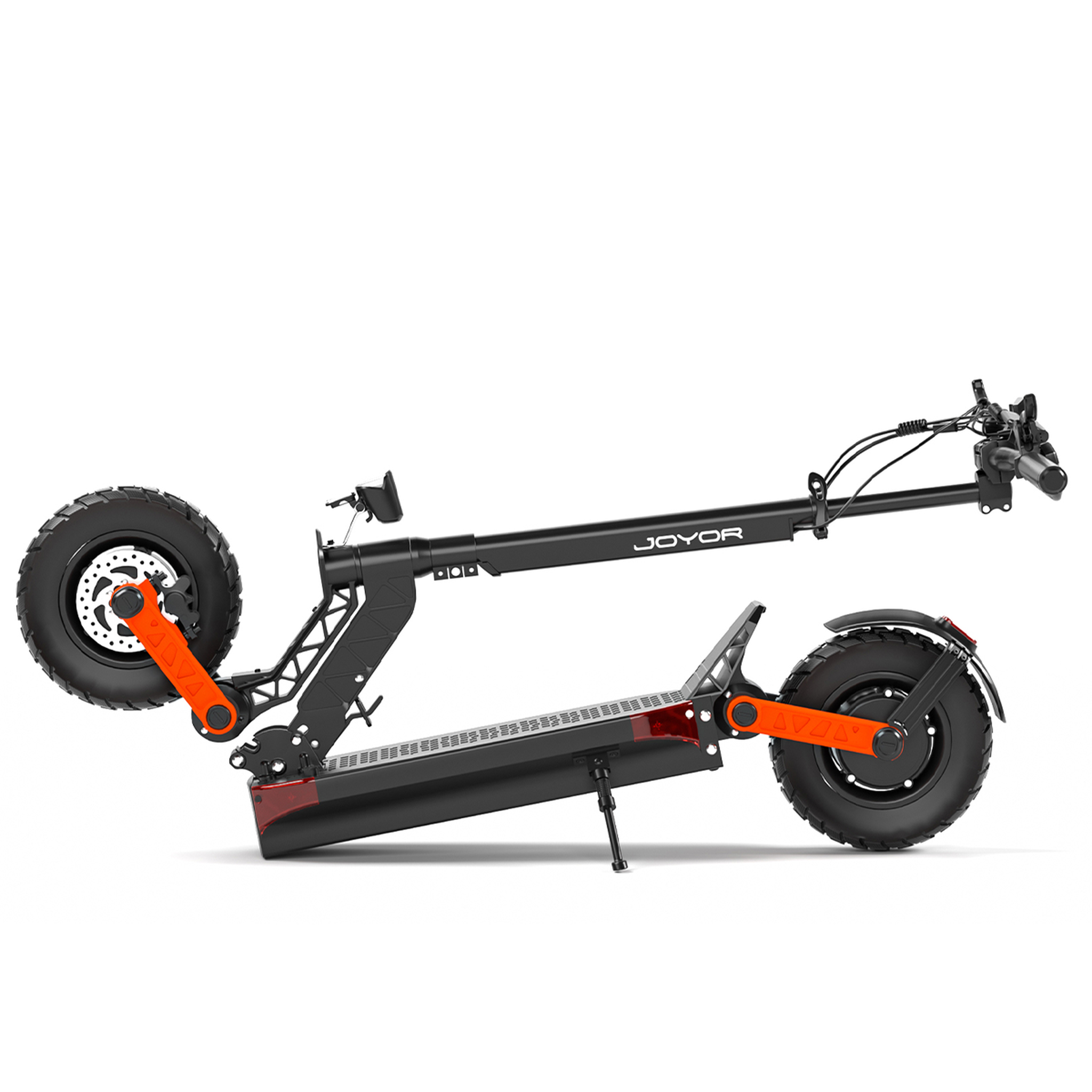 Voir la diapositive 4 : JOYOR Trottinette électrique Joyor S8-S-Z - Deux moteurs de 600 W - Batterie 48 V 26 Ah