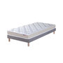 Voir la diapositive 5 : IDLITERIE Ensemble matelas 100% latex 3 zones et sommier Essentiel - qualité française